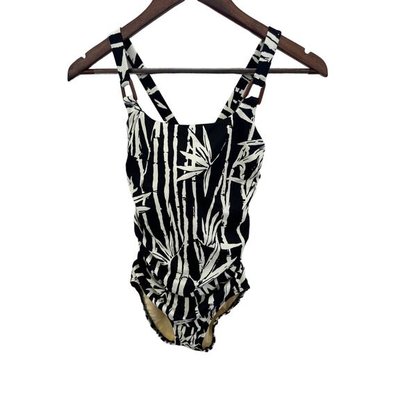 Lands' End Other - Lands' End Women's Zebra Print One-Piece Swimsuit